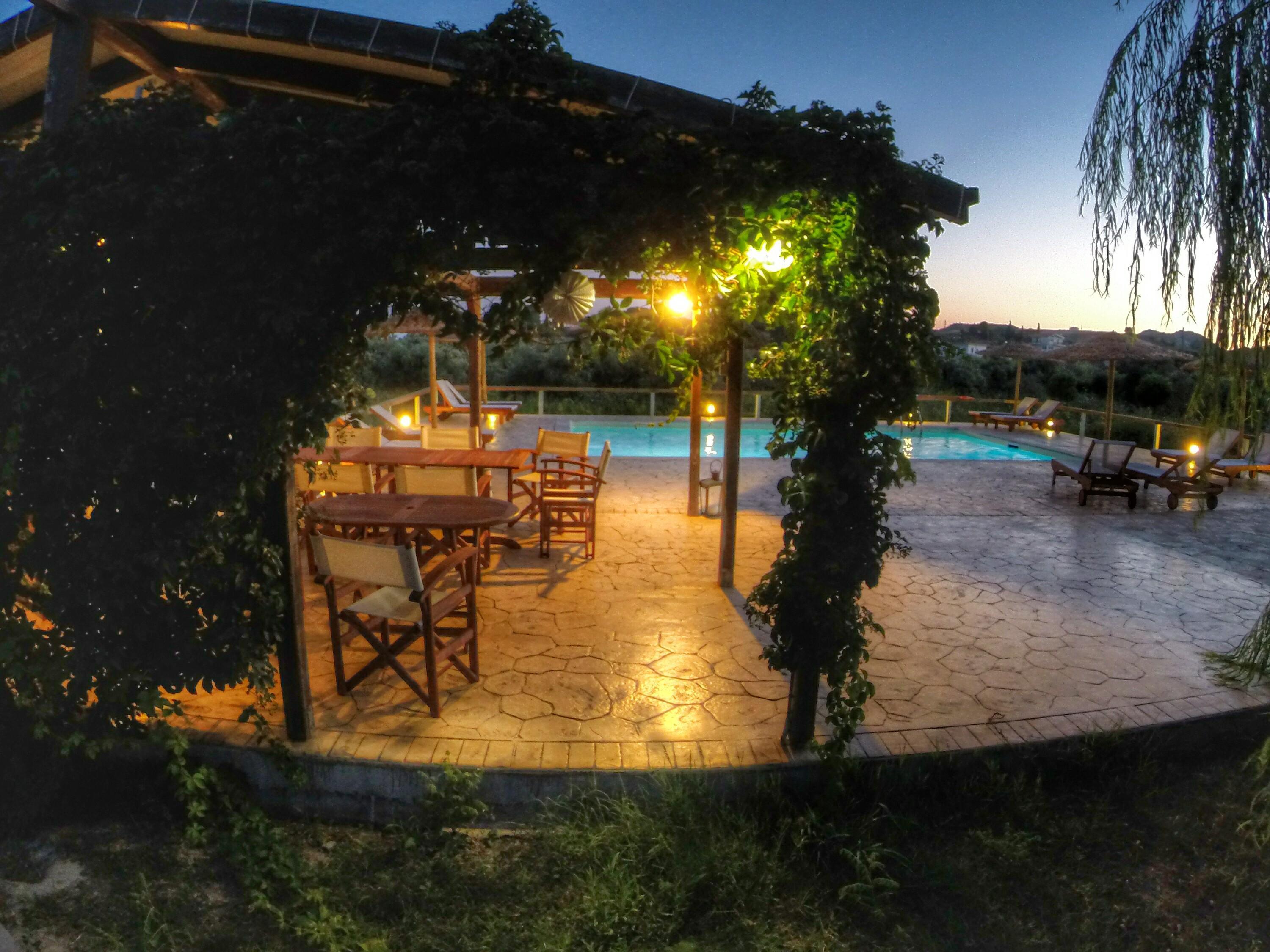 Aggelina S Apartments Xi Beach Extérieur photo
