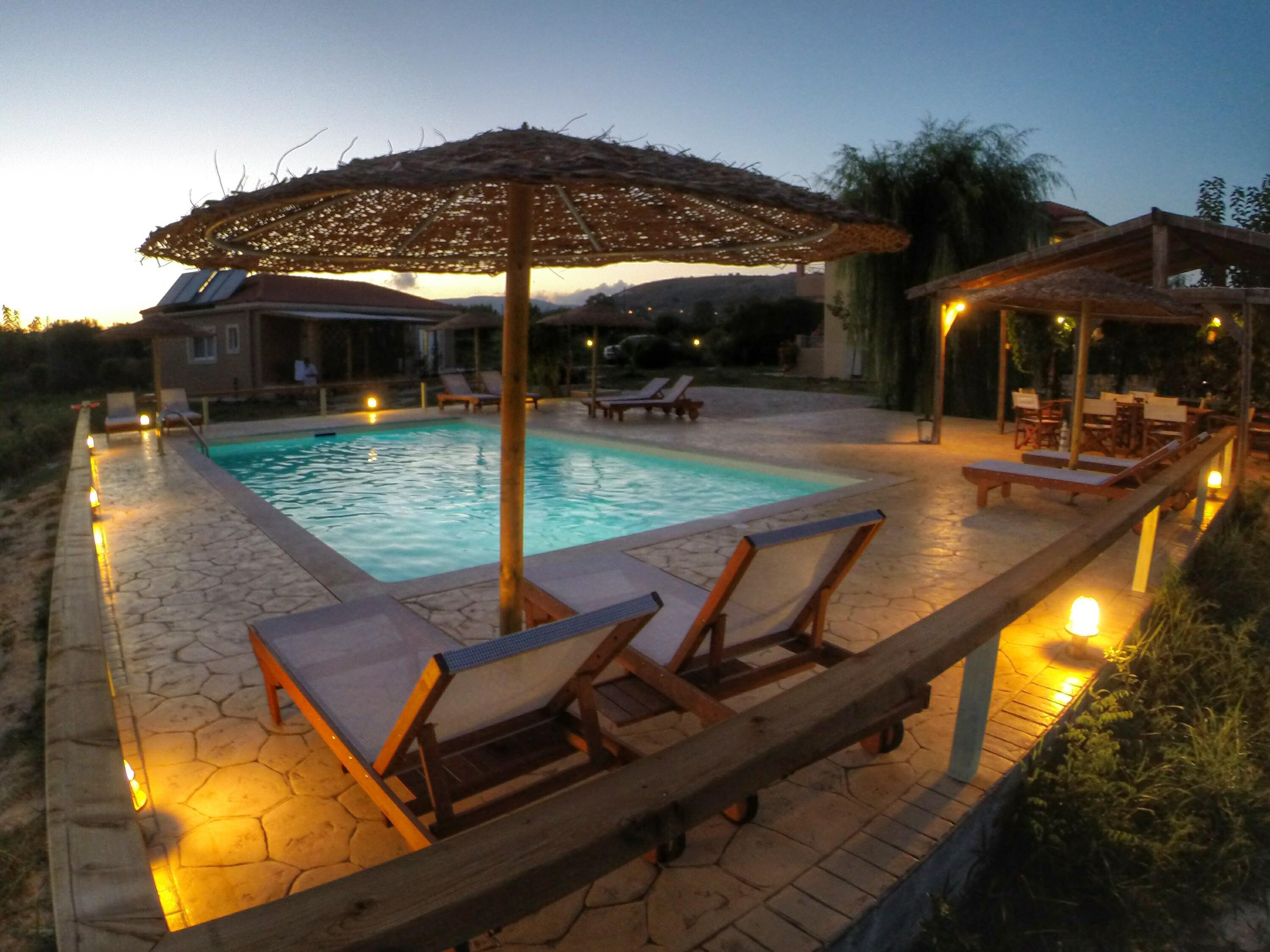 Aggelina S Apartments Xi Beach Extérieur photo