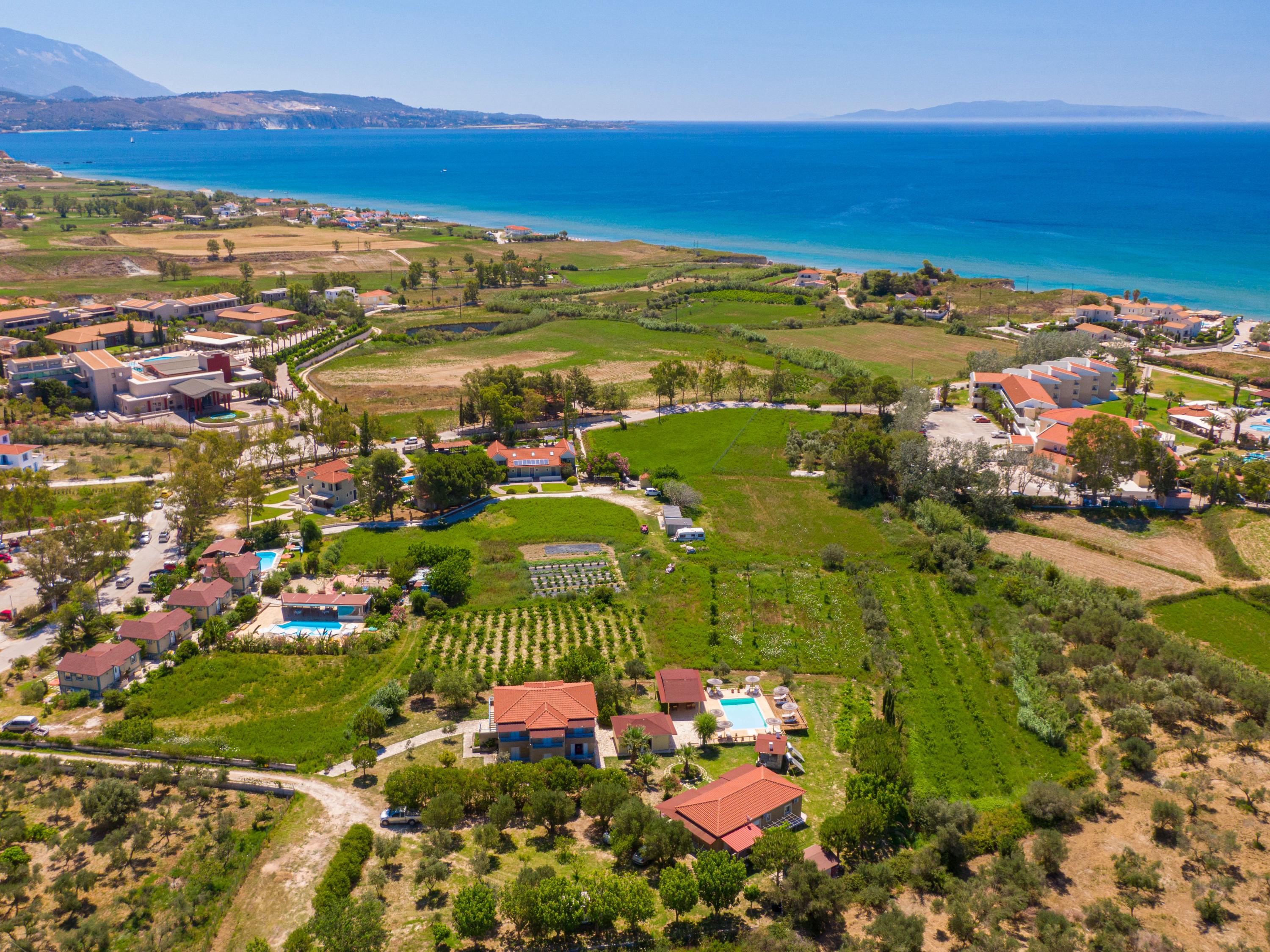 Aggelina S Apartments Xi Beach Extérieur photo