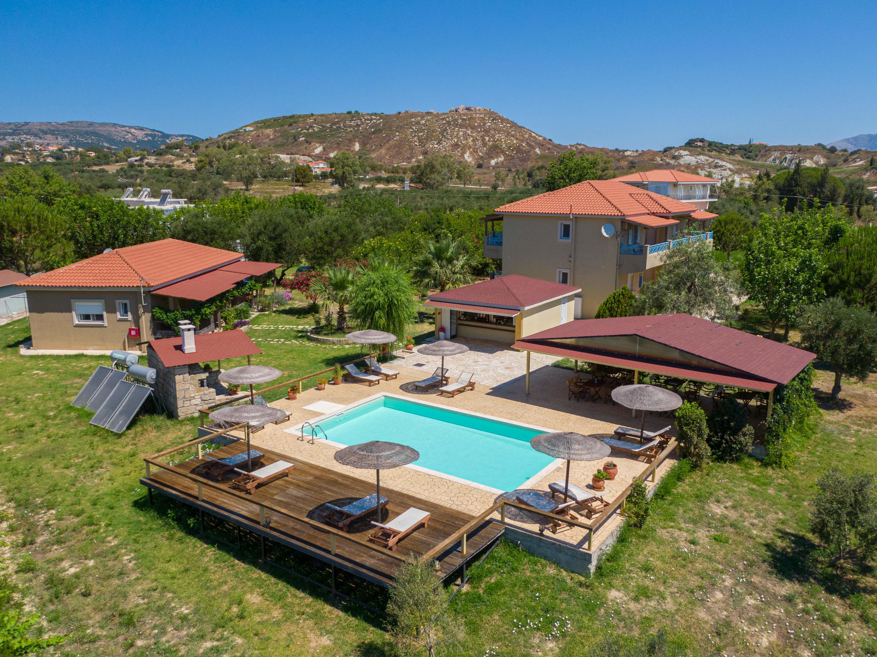 Aggelina S Apartments Xi Beach Extérieur photo